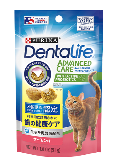 ピュリナ ワン 「ピュリナ デンタライフ」キャット デンタルケア スナック サーモン味