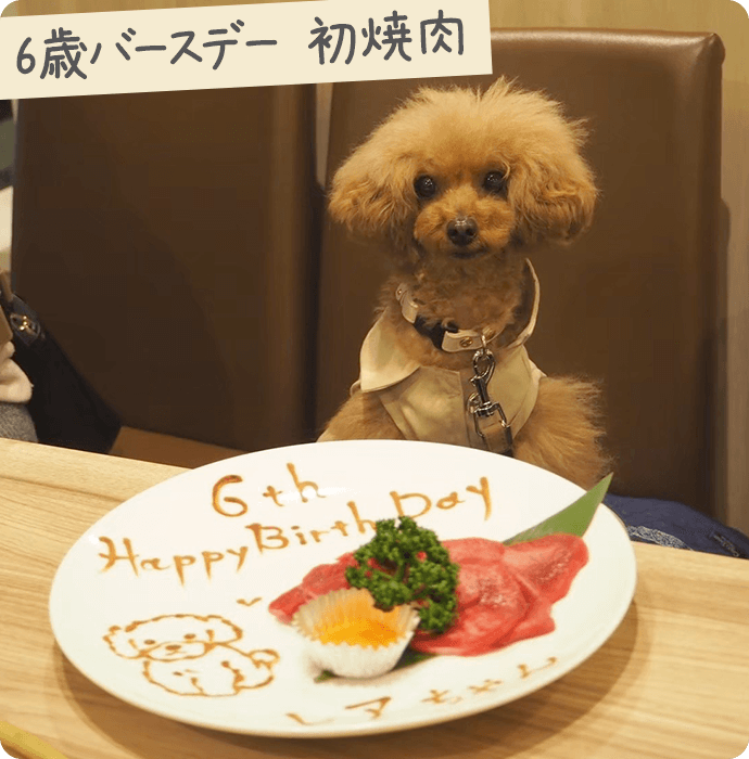 6歳バースデー　初焼肉